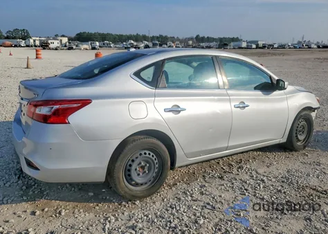 2017 Nissan Sentra S из США, поврежденный, VIN 3N1AB7AP1HY289509